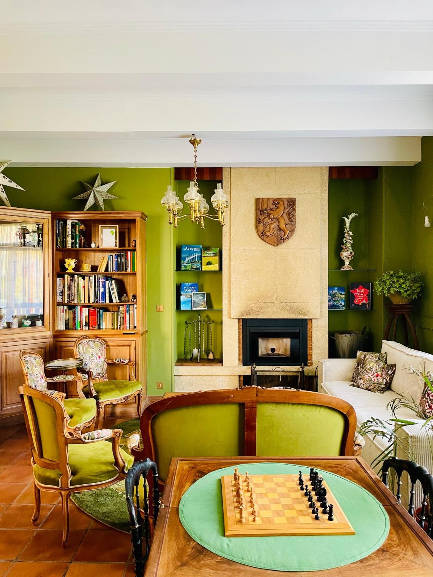 La Maison Au Toit Vert Espalion Extérieur photo